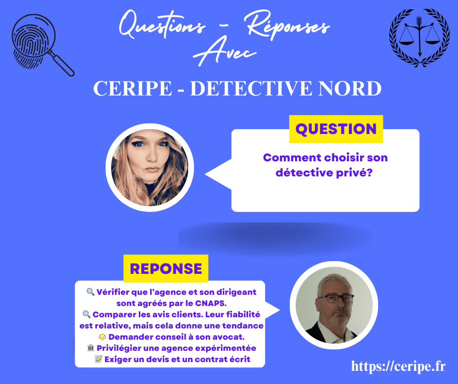 comment bien choisir son detective privé?