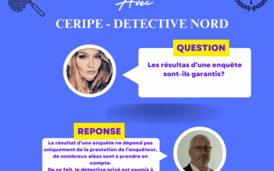Le détective privé est-il soumis à une obligation de résultat?